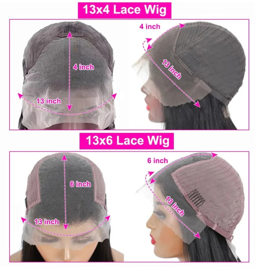 13X4/13X6 HIGHLIGHT CURLY BOB LACE FRONT WIG