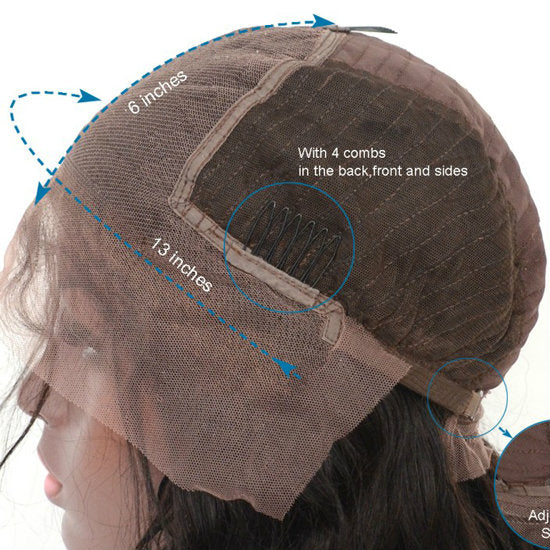 【BIG SALE】13x6 HD Lace Front SUPER Pre-plucked Highlight Wavy Bob Wig