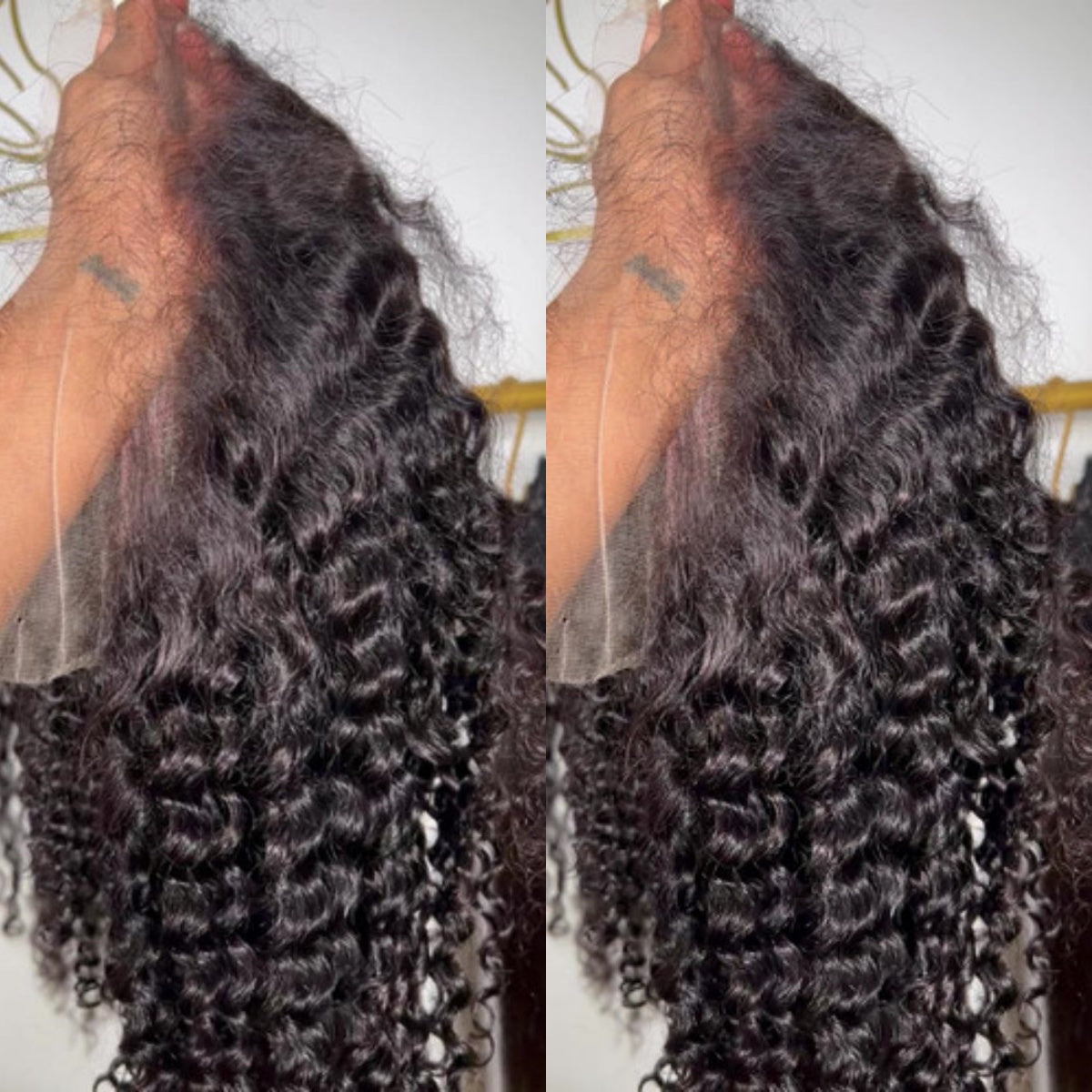 100% Virgin Human Hair 13x4/13x6 HD Lace Frontal Burmese Curly