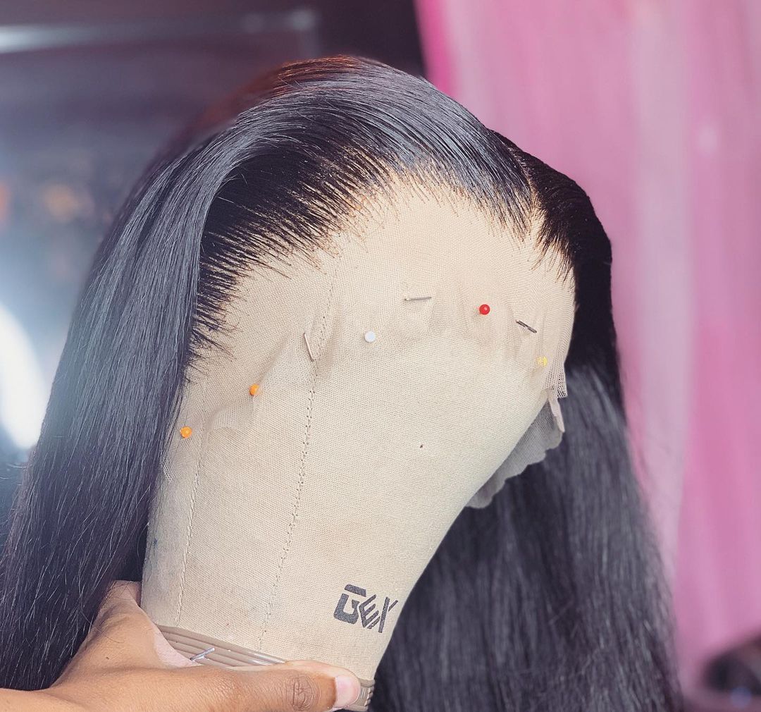 HD LACE 13x6 Deep Parting Preplucked Virgin Hair Lace Front Wig Silky Straight