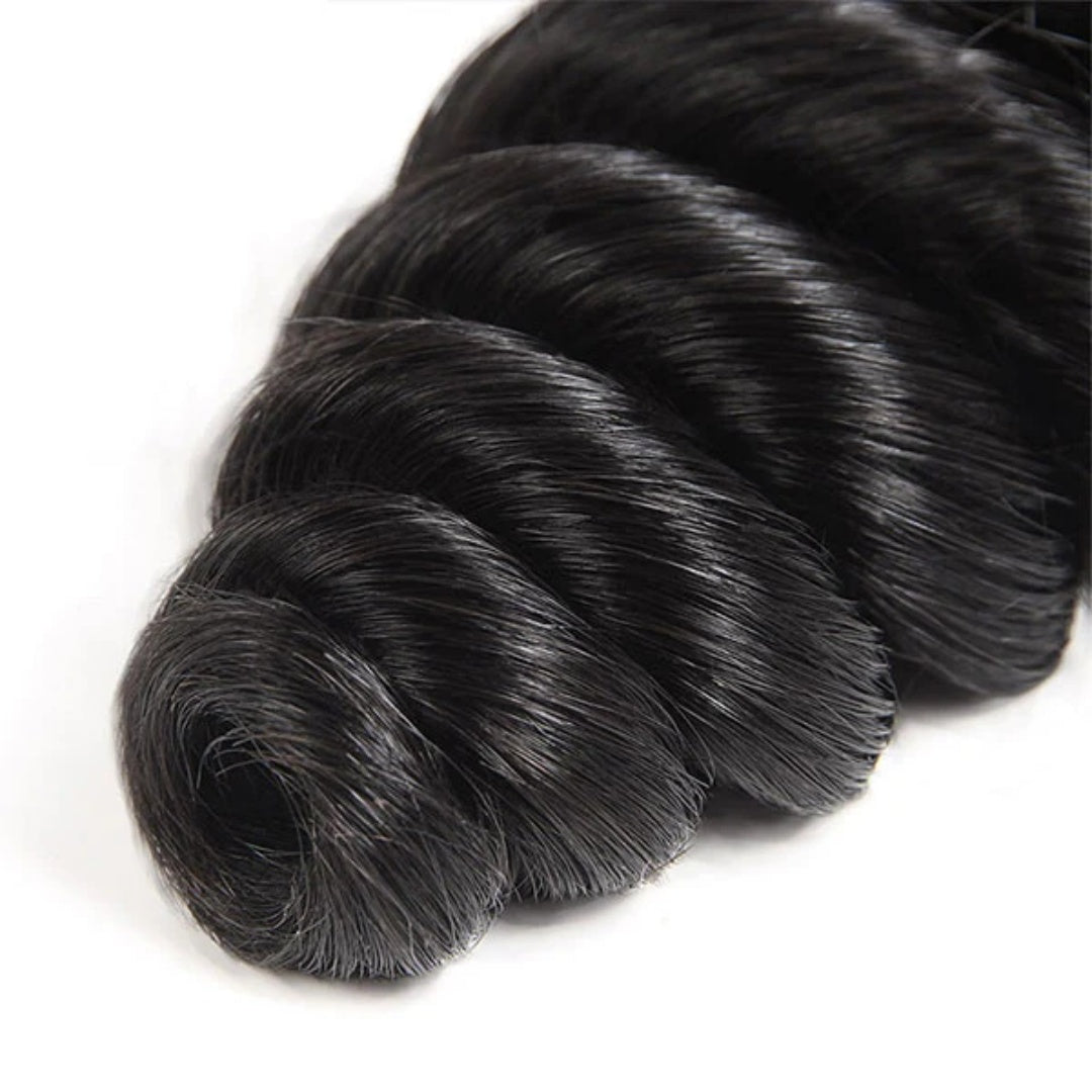 100% Virgin Human Hair Bundles 10-26 Inches 3 Bundles Loose Wave