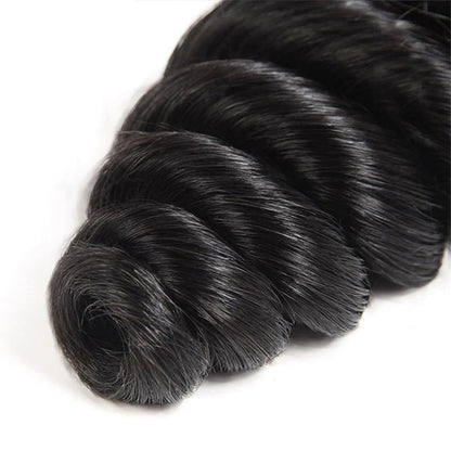 100% Virgin Human Hair Bundles 10-26 Inches 3 Bundles Loose Wave