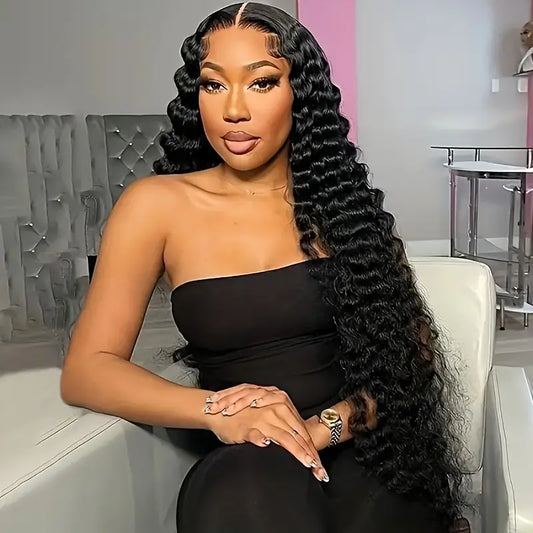 【Save $100+】BYE-BYE KNOTS FULL HD LACE DEEP WAVE INVISI-STRAP WIG