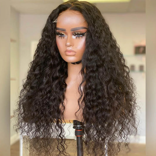 UPGRADED FULL LACE (WITHOUT MESH) TRANSPARENT LACE Loose Wave INVISI-STRAP WIG