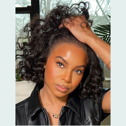 13X6  FIT 2.0 HD LACE FRONT SUPER PRE-PLUCKED WIG /KINKY LOOSE