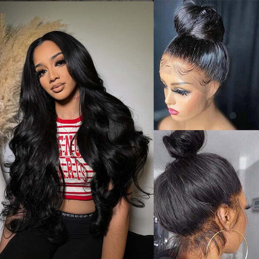 FULL TRANSPAREN/HD LACE PRE-PLUCKED BODY WAVE HAIR WIG
