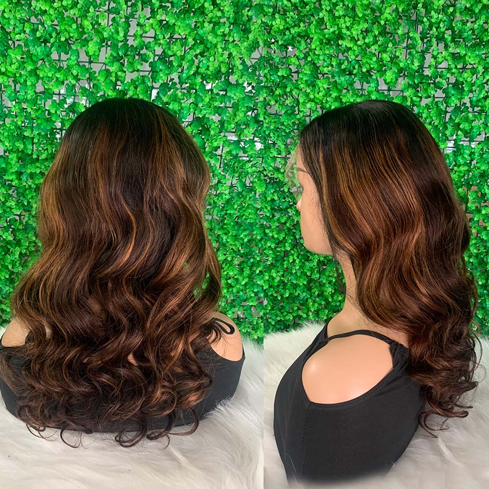 【DEAL】HD Lace 13x6 SUPER Pre-plucked Highlight Body Wave Wig