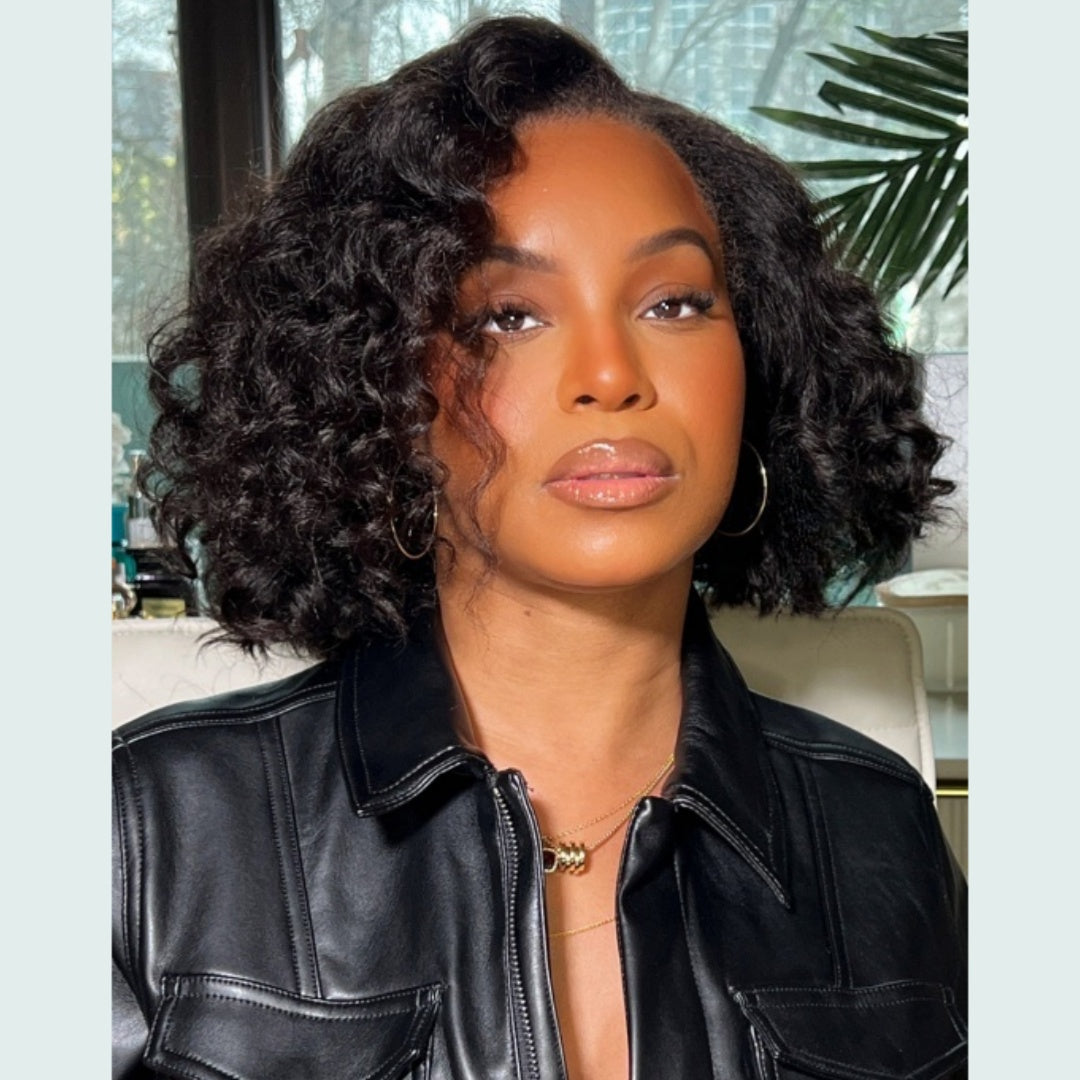 13X6  FIT 2.0 HD LACE FRONT SUPER PRE-PLUCKED WIG /KINKY LOOSE