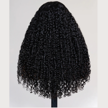 BYE-BYE KNOTS 13X6 HD LACE FRONTAL SUPER PRE-PLUCKED WIG /JERRY CURLY