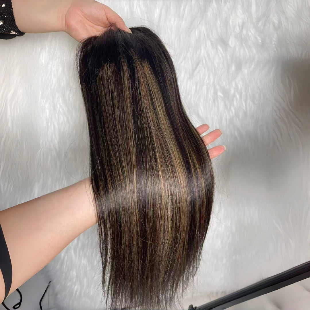 7x6 Full Silk Base Topper Silk Top Human Hair Toppers For Women