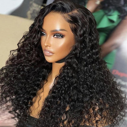 BYE-BYE KNOTS HD LACE 13X4 FULL FRONTAL WIG / WATER WAVE