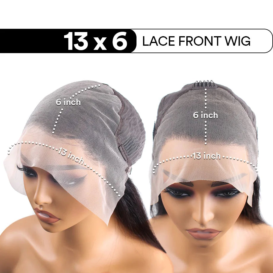 【BIG SALE】NEW “SUPER Pre-plucked HD Lace” 13X6 Lace Front Wig - Burmese Curly
