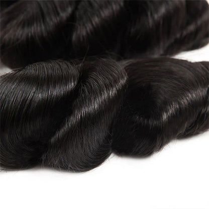 100% Virgin Human Hair Bundles 10-26 Inches 3 Bundles Loose Wave