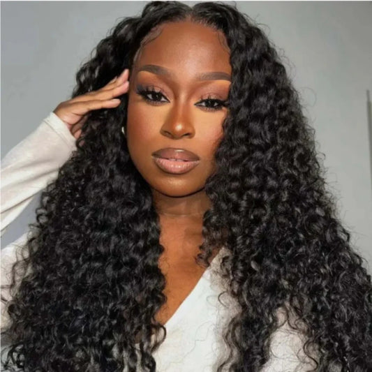 FULL TRANSPAREN/HD LACE PRE-PLUCKED BURMESE CURLS HAIR WIG