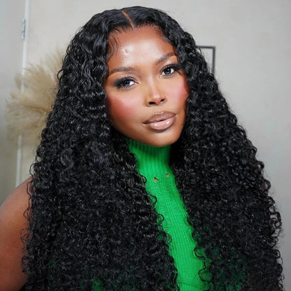 FULL TRANSPAREN/HD LACE PRE-PLUCKED BURMESE CURLS HAIR WIG