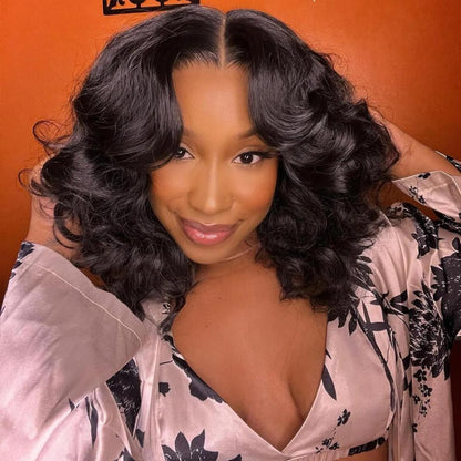 13X4/13X6 LACE FRONT HUMAN HAIR 250% DENSITY BOUNCY CURLS WIG
