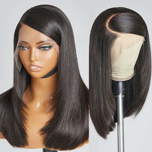 Diamond Lace Super Pre-plucked 90s Swoop Stylish Layered Lace Front Wig