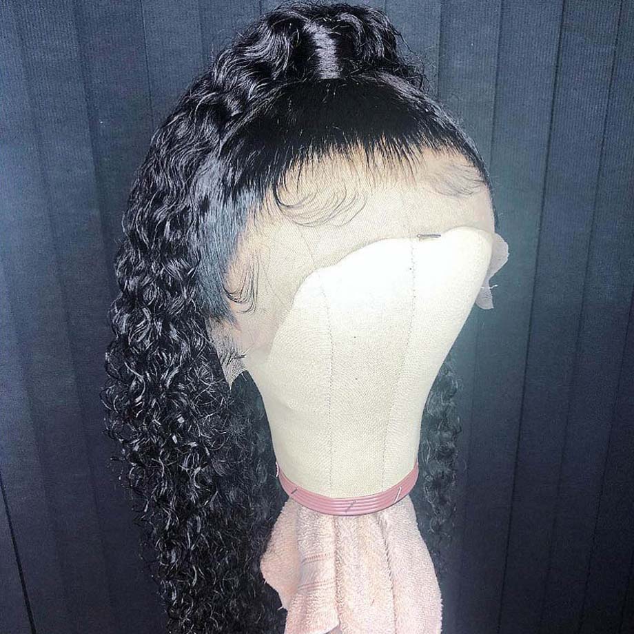 FULL TRANSPAREN/HD LACE PRE-PLUCKED DEEP WAVE HAIR WIG