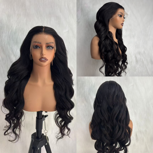 13X6  FIT 2.0 HD LACE FRONT SUPER PRE-PLUCKED WIG / YAKI WAVE