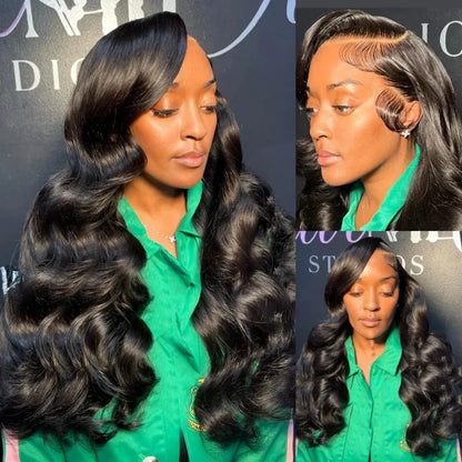 Top Quality Raw Hair 5X5 Closure HD Lace Wig Body Wave