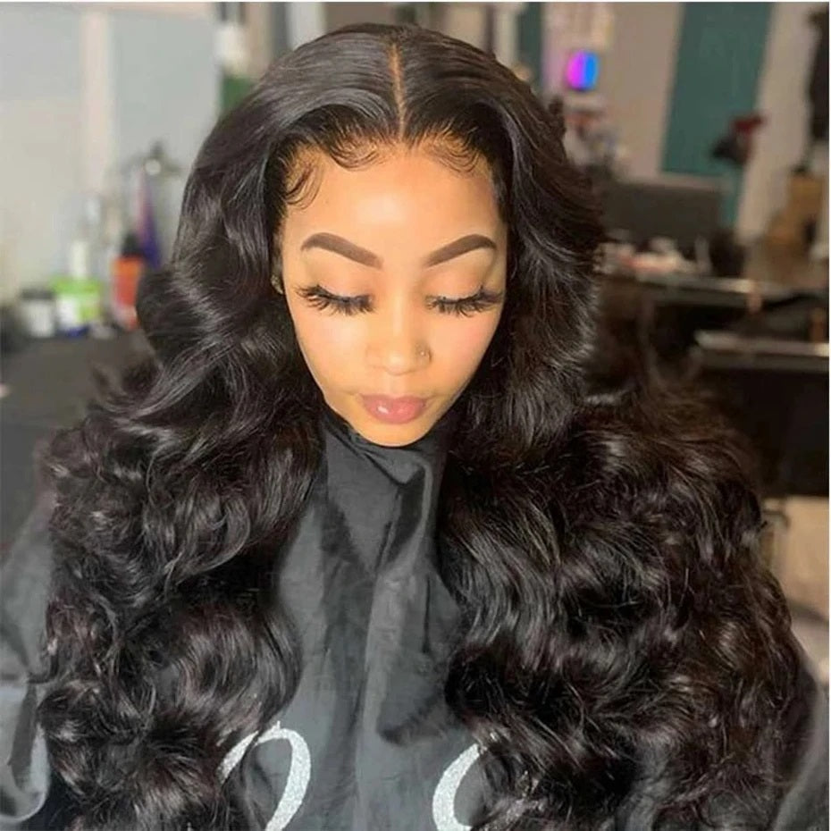 Pre-plucked Long Body Wave Hair 360 Lace Front Wig