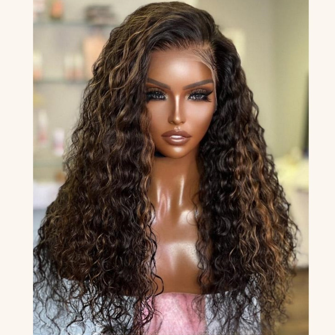 【DEAL】“SUPER Pre-plucked HD Lace” 13x6 Lace Front Wig Highlight Wavy