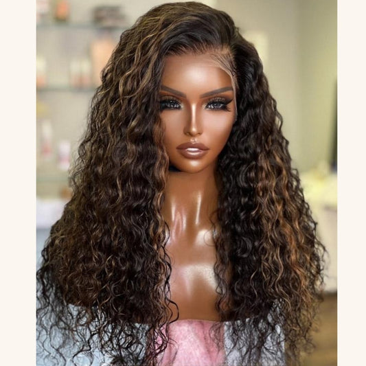 【DEAL】“SUPER Pre-plucked HD Lace” 13x6 Lace Front Wig Highlight Wavy