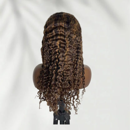 【DEAL】“SUPER Pre-plucked HD Lace” Wig Highlight Burmese Curly