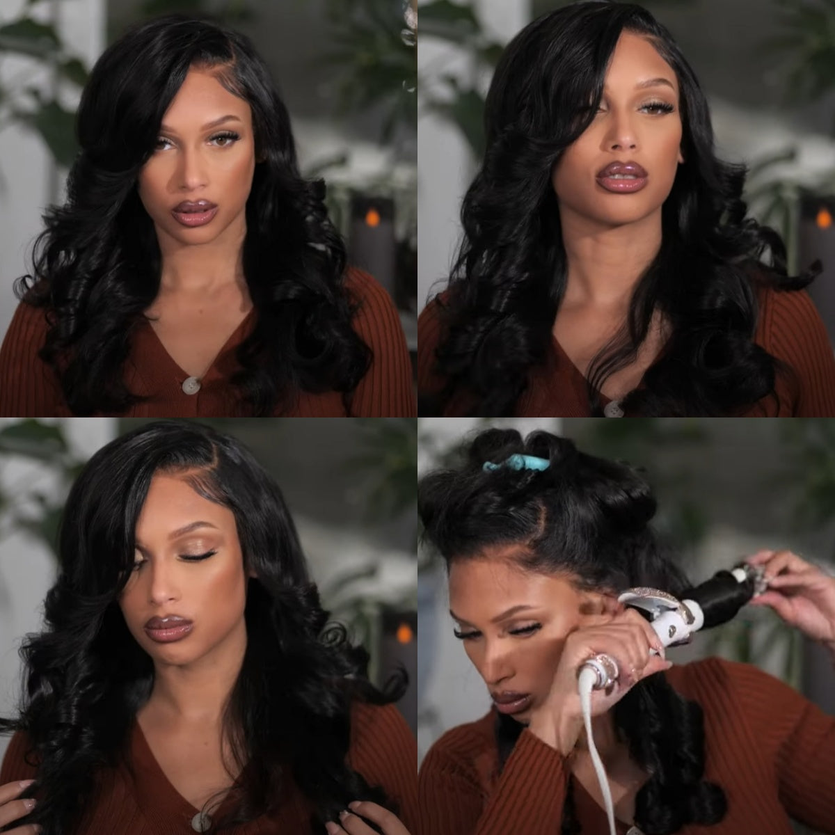 BYE-BYE KNOTS 360 HD LACE FAKE SCALP BODY WAVE WIG / Invisi-Strap