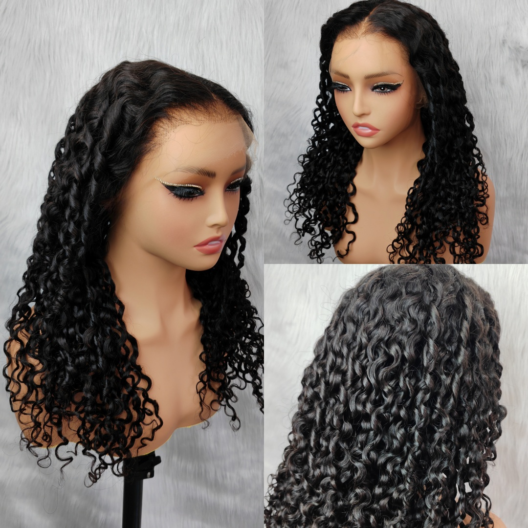 HD LACE 3D Dome Cap 9x6 Super Preplucked with Drawstring Wig Spanish Curls