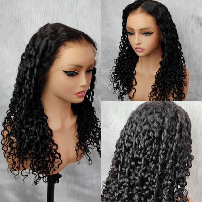 HD LACE 3D Dome Cap 9x6 Super Preplucked with Drawstring Wig Spanish Curls