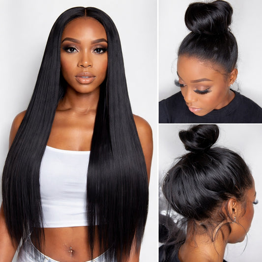 HD FULL LACE (WITHOUT MESH) INVISI-STRAP STRAIGHT  WIG