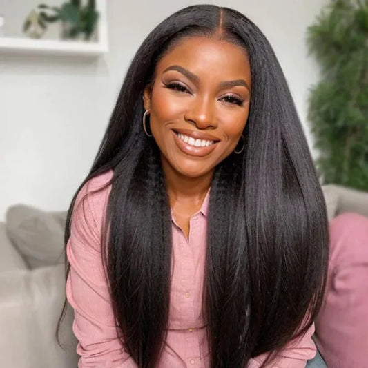 13X6  FIT 2.0 HD LACE FRONT SUPER PRE-PLUCKED WIG / Yaki Straight