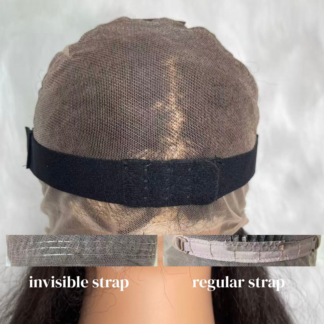 HD FULL LACE (WITHOUT MESH) INVISI-STRAP BURMESE CURLY  WIG