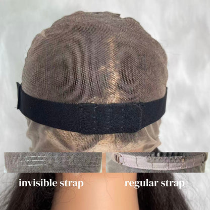HD FULL LACE (WITHOUT MESH) INVISI-STRAP BURMESE CURLY  WIG