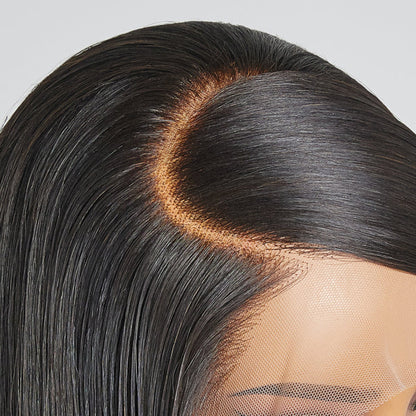 Diamond Lace Super Pre-plucked 90s Swoop Stylish Layered Lace Front Wig