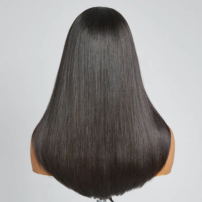 Diamond Lace Super Pre-plucked 90s Swoop Stylish Layered Lace Front Wig
