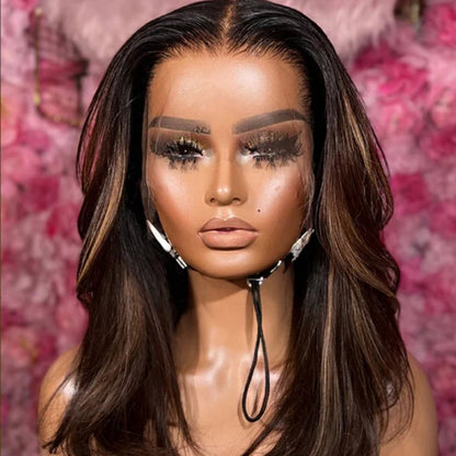 【BIG SALE】HD Lace SUPER Pre-plucked Highlight Body Wave Bob Layer Wig