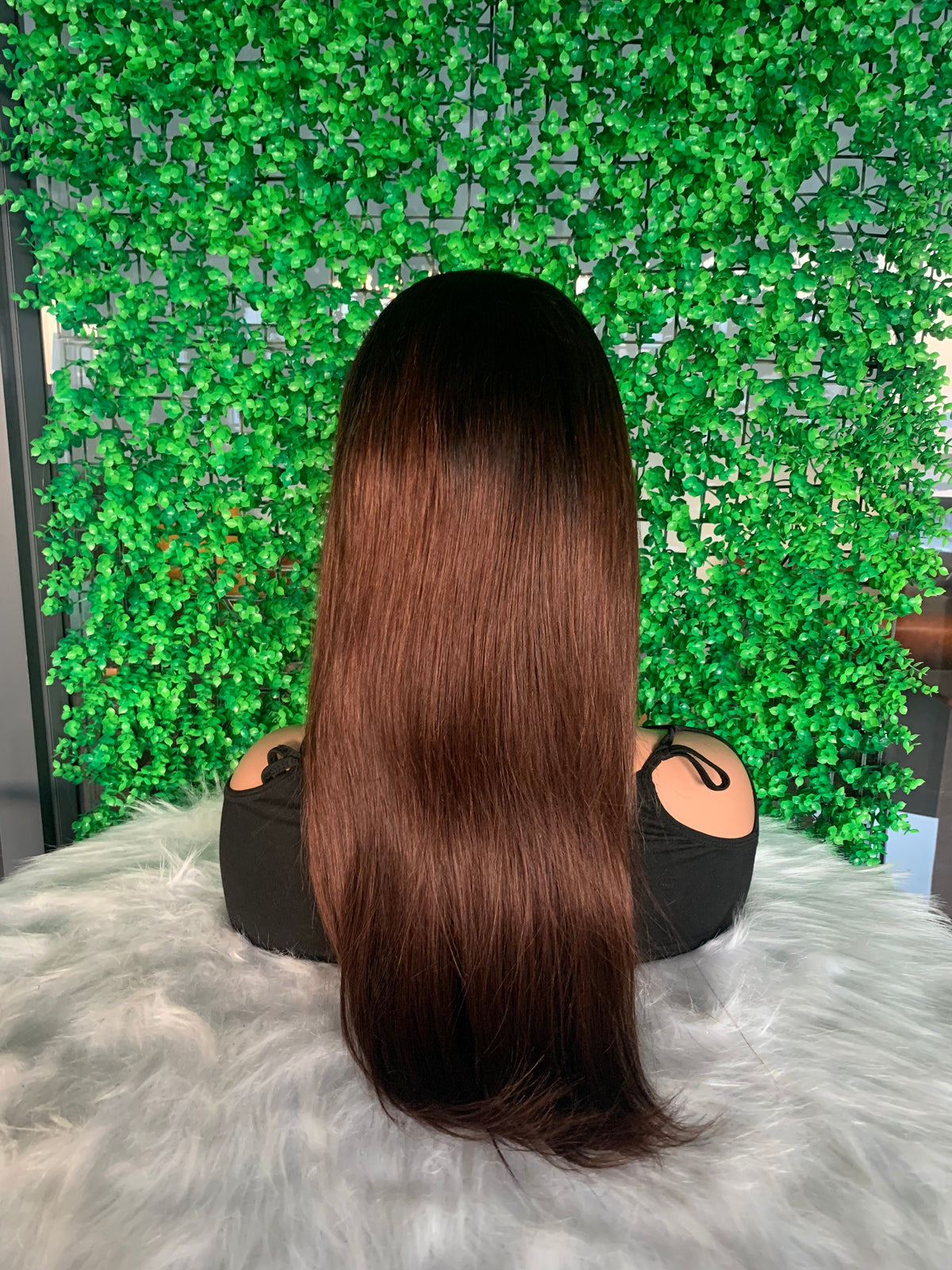 【BIG SALE】HD Lace SUPER Pre-plucked Ombre Silk Straight Wig