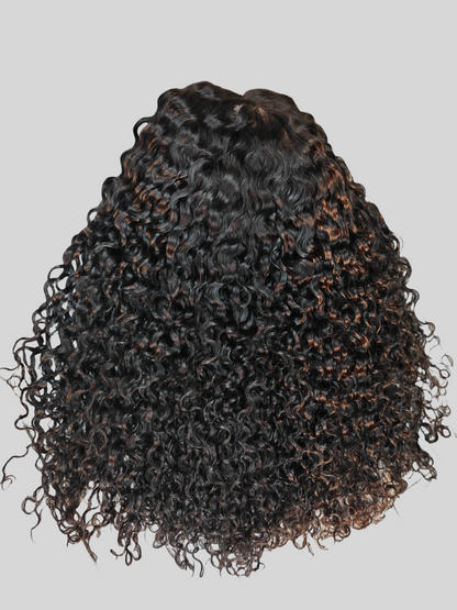 HIGH DENSITY PRE-PLUCKED HD LACE 6X6 LACE CLOSURE WATER CURL WIG
