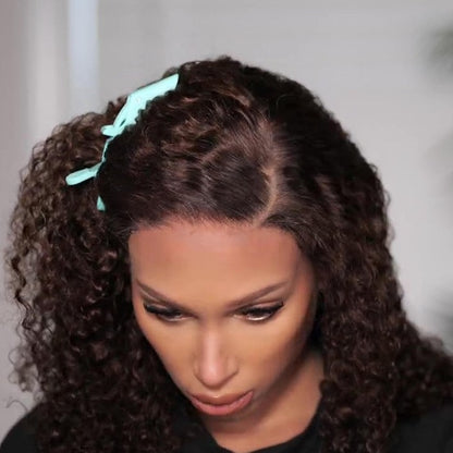 CURLY BOB HD LACE 5X5 LACE CLOSURE WIG