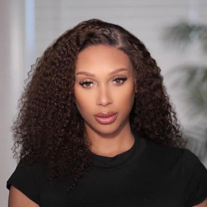CURLY BOB HD LACE 5X5 LACE CLOSURE WIG