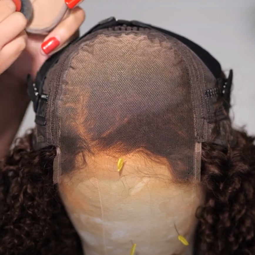 CURLY BOB HD LACE 5X5 LACE CLOSURE WIG