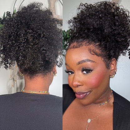 【DEAL】BYE-BYE KNOTS 360 HD LACE CURLY EDGE BURMESE CURLY WIG / Invisi-Strap