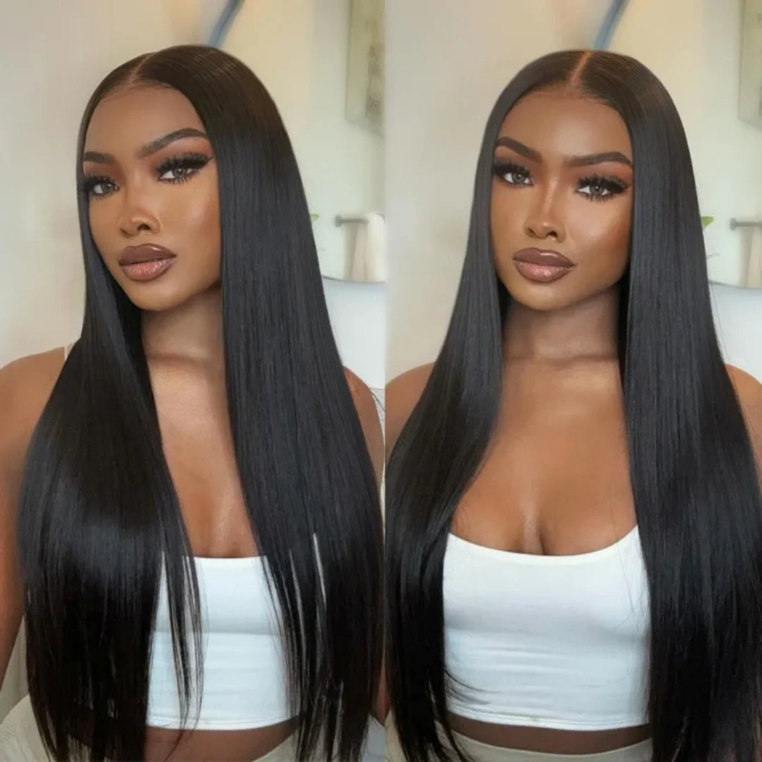 Top Quality Raw Hair 5X5 Closure HD Lace Wig Straight
