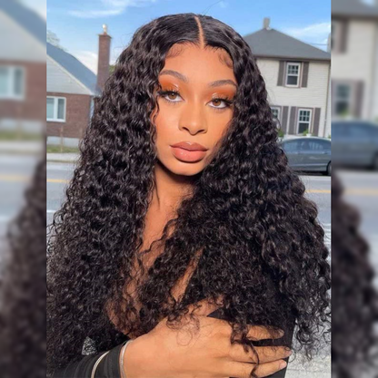 13X6  FIT 2.0 HD LACE FRONT SUPER PRE-PLUCKED WIG / DEEP Curly