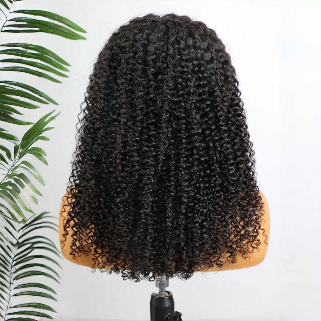 BYE-BYE KNOTS HD LACE 7X5 CLOSURE  LACE WIG / KINKY CURLY