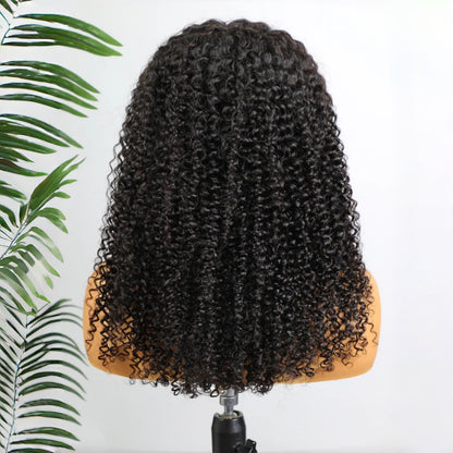 BYE-BYE KNOTS HD LACE 7X5 CLOSURE  LACE WIG / KINKY CURLY