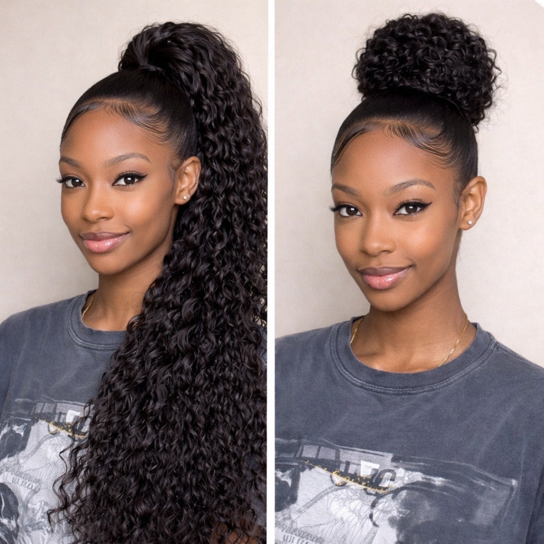 HD FULL LACE (WITHOUT MESH) INVISI-STRAP Water Wave WIG
