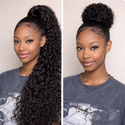 HD FULL LACE (WITHOUT MESH) INVISI-STRAP Water Wave WIG